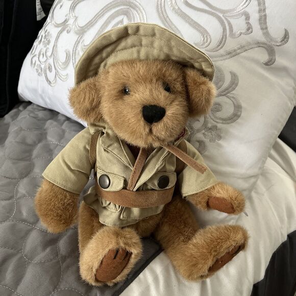 NEW Jungle Joes's Safari Friends Jungle Joe 12" Plush Teddy Bear with Ba… - Picture 5 of 5